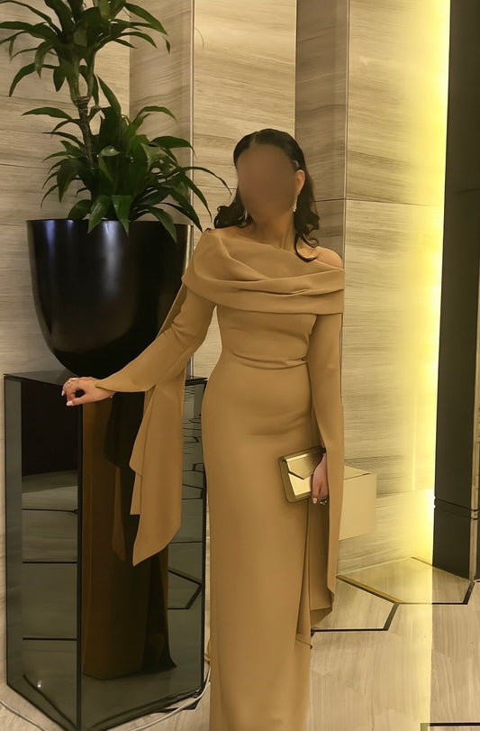 Solace dress beige