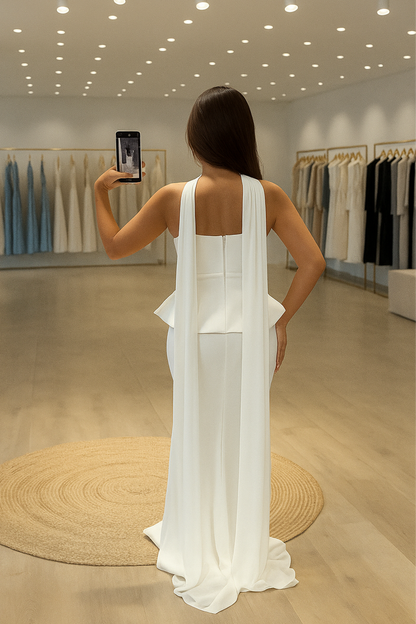 Blossom dress White