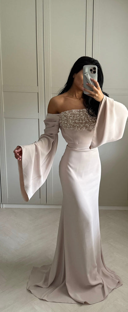 Lana dress beige