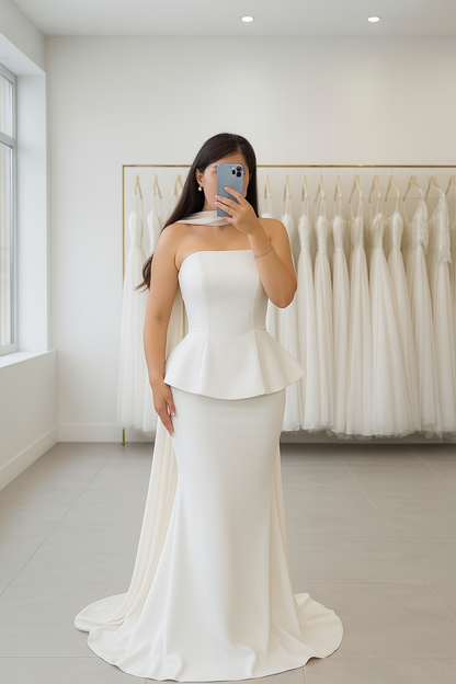 Blossom dress White